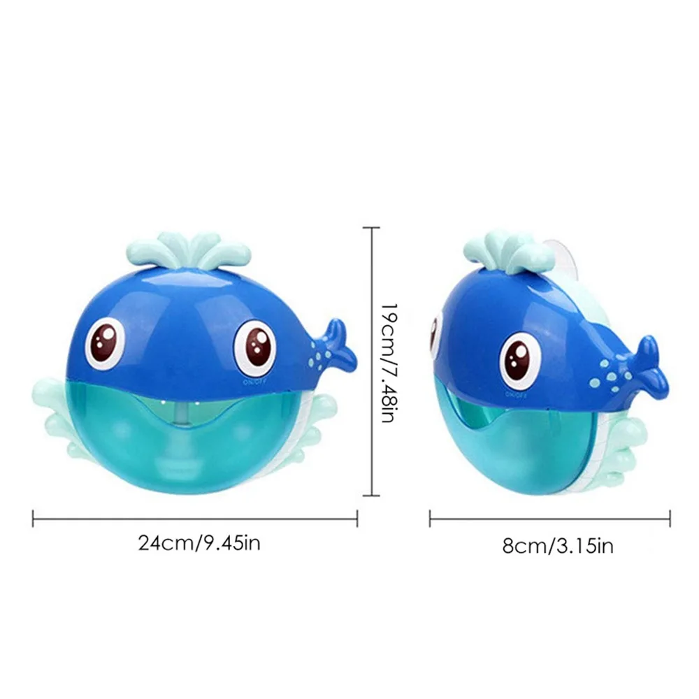 Пузырьковый КИТ лягушка и крабы детская Ванна Игрушка устройство для мыльных пузырей ванна для купания машина для мыльных пузырей игрушки для детей с музыкальной водой игрушка