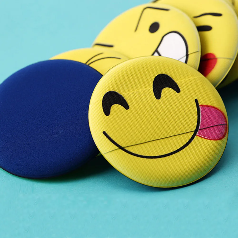 MUQGEW 1 шт. милый Для женщин модные прозрачные силиконовые Emoji смайлик губкой Make Up