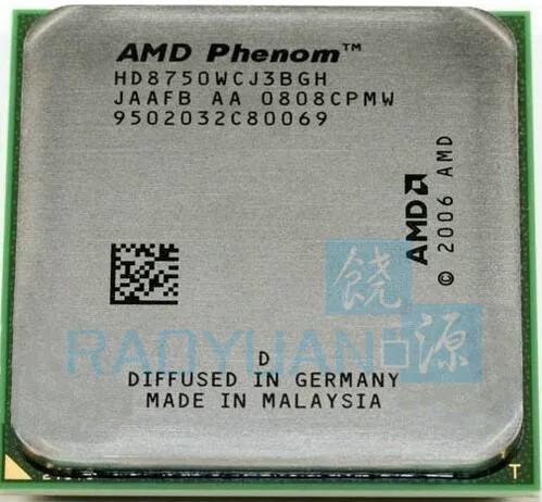

AMD Phenom X3 8750 Triple-Core DeskTop 2.4GHz CPU HD875BWCJ3BGH HD8750WCJ3BGH HD875ZWCJ3BGH Socket AM2+/940pin