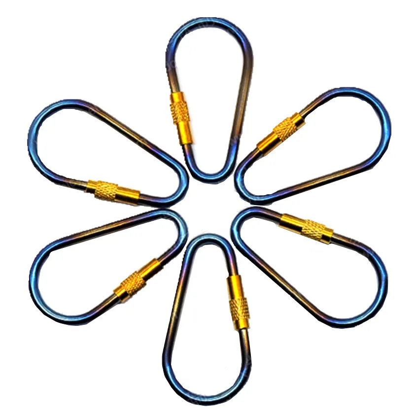 Buy Outdoor EDC Backpack Hang Buckle Titanium Alloy