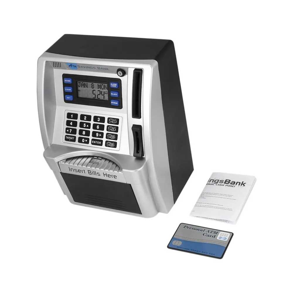 electronic atm piggy bank