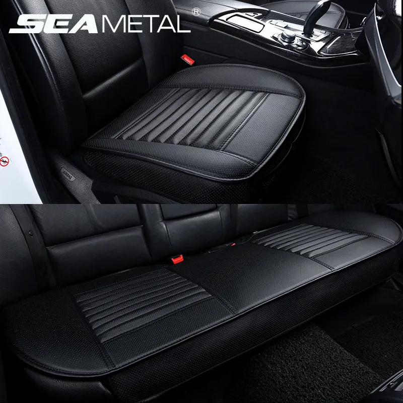 

Universal 5D Car Seat Covers PU Leather Auto Seat Cover Four Seasons Cushion Automobiles Covers Mat Set Car Interior Accessories