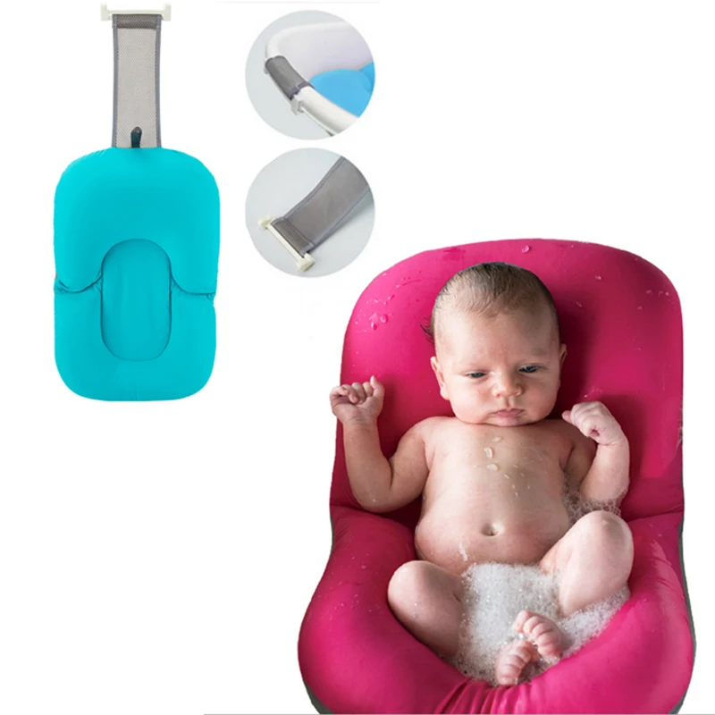 Newborn Anti skid Bathing Mat Baby Thick Play Mat Bathtub Shower Bed