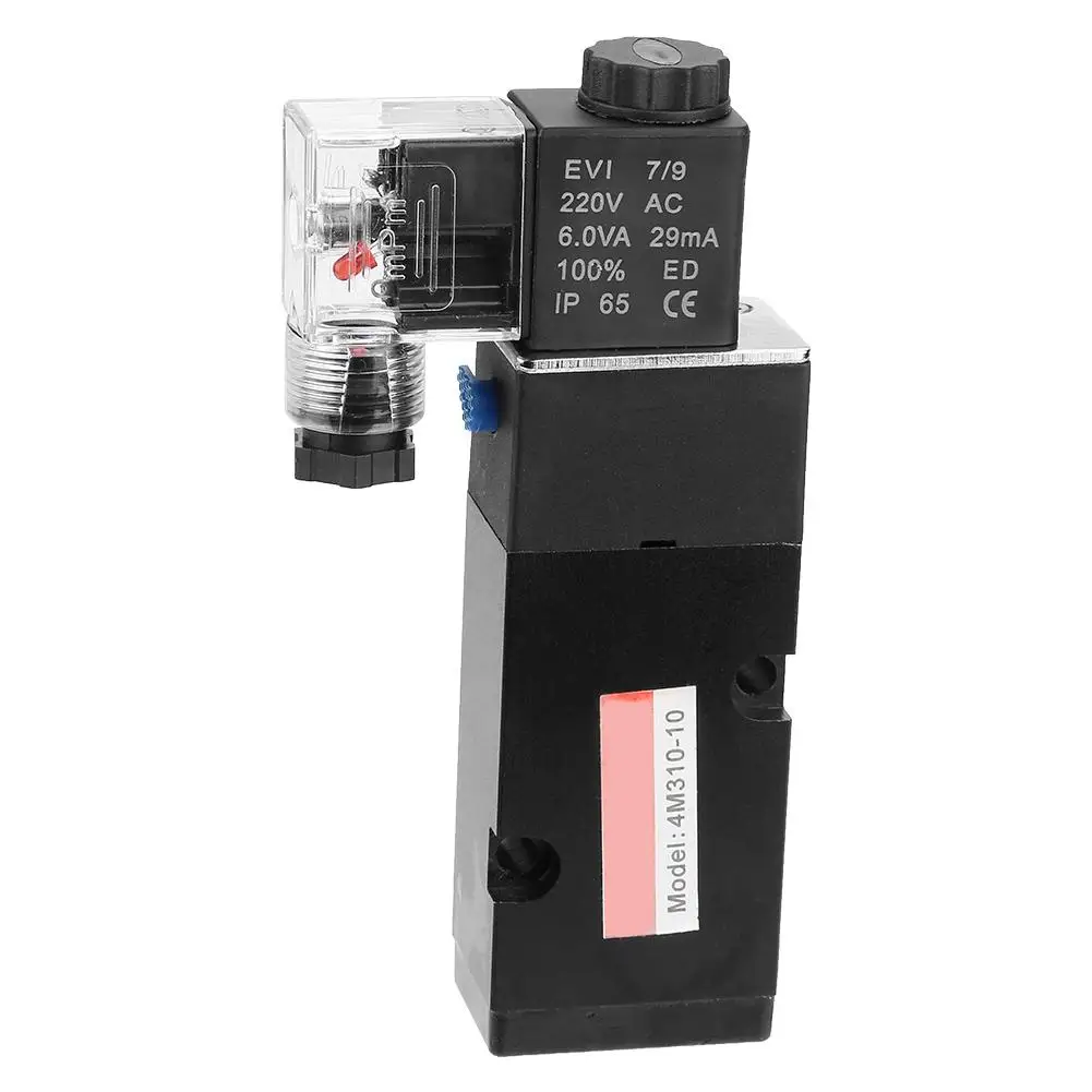 4M310-8 G1/4in соленоид 4M310-8 2 Позиции G3/''5 портов электромагнитный клапан