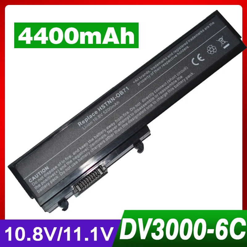 Аккумулятор для ноутбука HP Pavilion Серии dv3000 dv3100 dv3500 dv3600 4400 мАч|battery for hp|laptop battery hpbattery