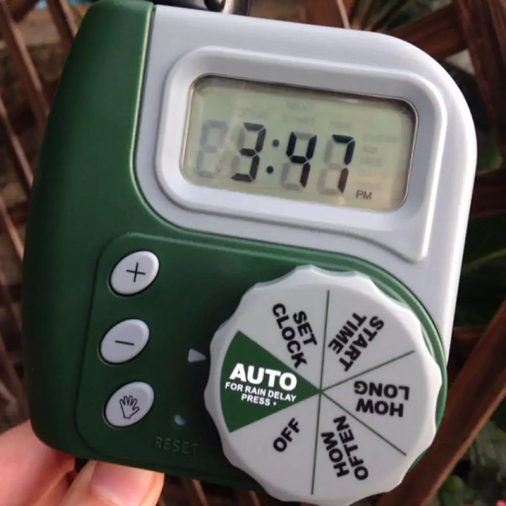 Outdoor Garden Irrigation Controller Solenoid Valve Timer Digital Garden Automatic Watering Port Timer Swith Electric Instrument