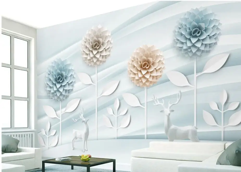 Beibehang скандинавский лес фото обои 3D пейзаж Фреска гостиная спальня ТВ диван фон обои покрытие домашний декор - Цвет: 16609644