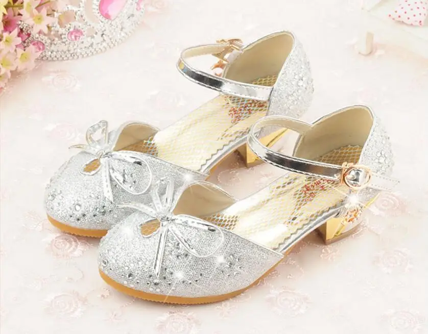 Children's high-heeled sandals-10