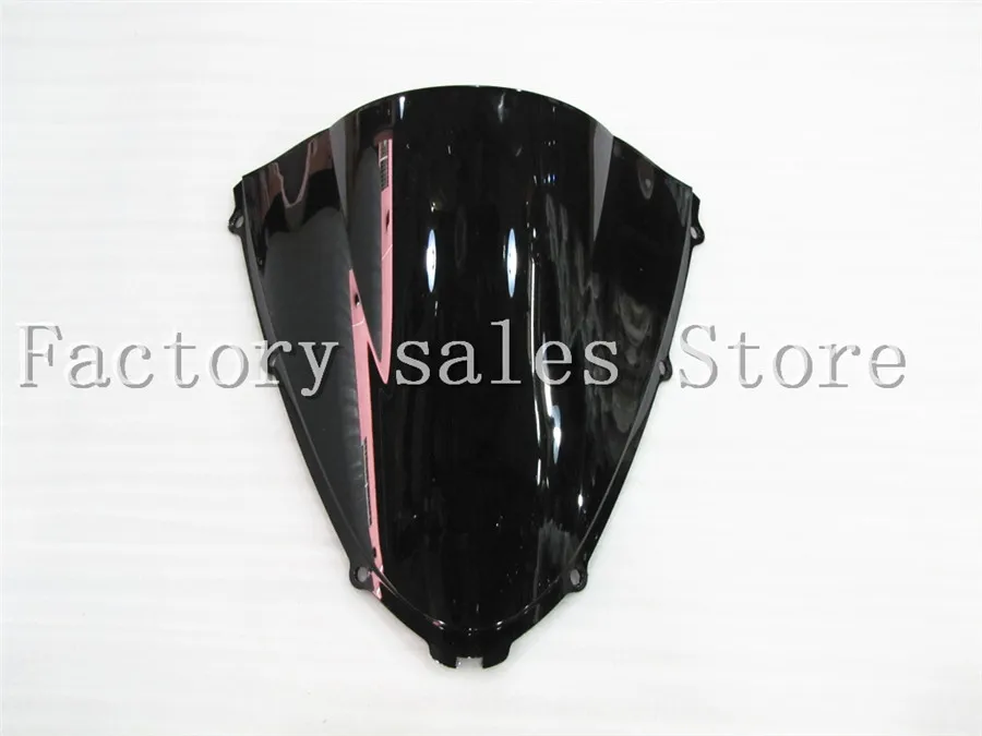 For Kawasaki Ninja ZX14R ZX-14R ZZR1400 ZZR 1400 2006 2007 2008 black Windshield WindScreen Double Bubble 06 07 08 | Автомобили и