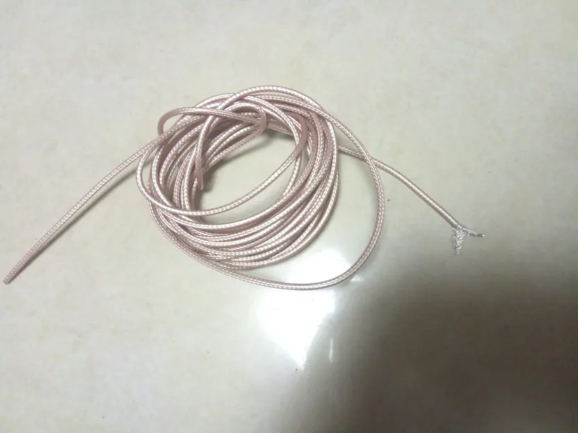 단일 차폐 RF 동축 케이블, 고온 저항, 250 ℃, 100m, 50ohm, M17, 113, RG316