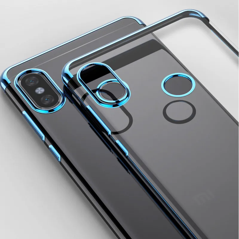 

WeeYRN Redmi note 6 7 Pro Full Protection Phone Case Plating Soft Case Xiaomi Redmi note 5 Pro note 6 7 Transparent Case Cover