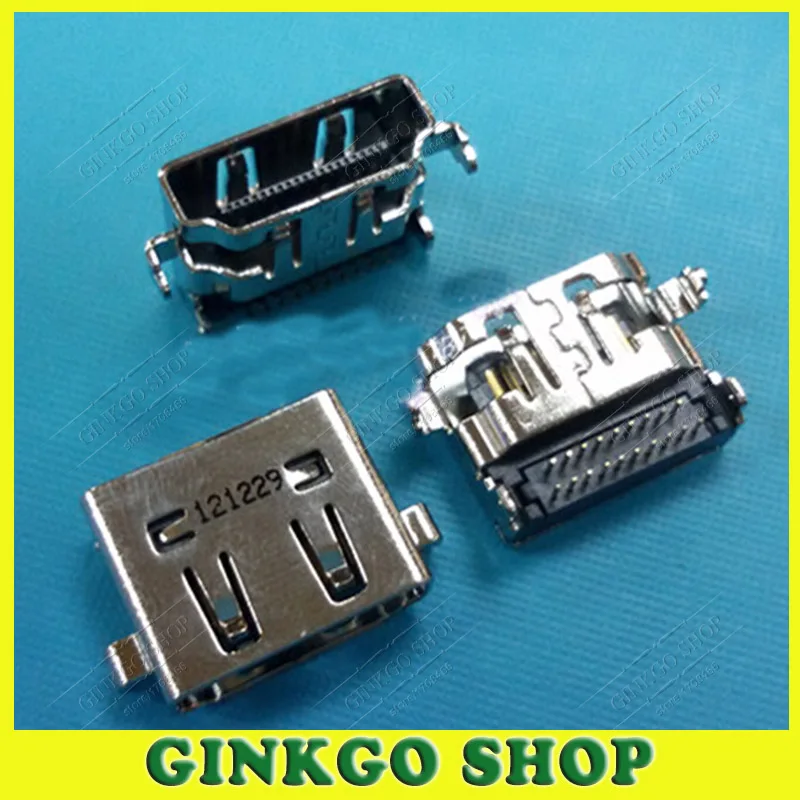 10pcs/lot HDMI 19Pin Soldering Mounting Interface Female Connectors for