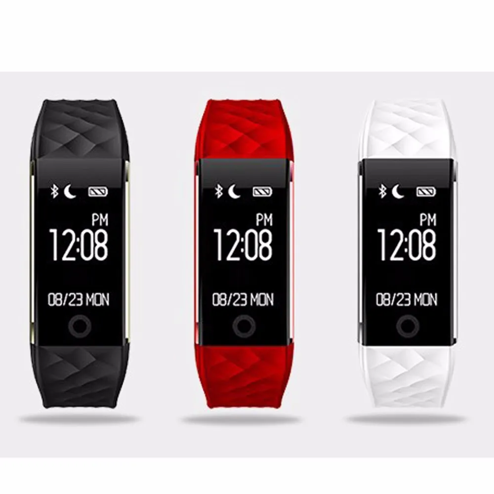 S2-Bluetooth-Smart-band-Bracelet-For-Android-IOS-Phone-Heart-Rate-Monitor-IP67 S2-Bluetooth-Smart-band-Bracelet-For-Android-IO