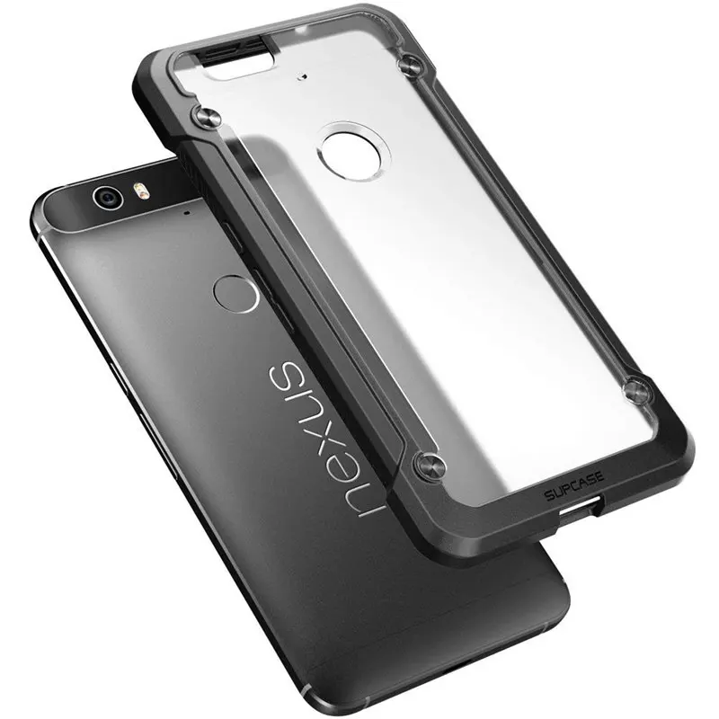 Per Google Nexus 6 p Caso di 5.7 pollice (2015 Release) SUPCASE UB Serie Premium Ibrida Del Respingente di TPU + PC Caso della Parte Posteriore Della Calotta di protezione-in Case da Cellulari e telecomunicazioni su  