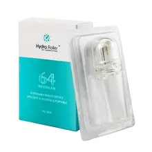 Автоматический Дерма ролик дермароллер титановый микро игольчатый ролик удаление веснушек акне шрамы водорастворимые микроиглы