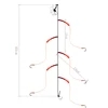 1psc 5 # -14 # Fishhooks Stainless Steel Rigs Swivel Fishing Tackle Lures Pesca Baits Single Hook Combination 5 Hooks Small Hook 2