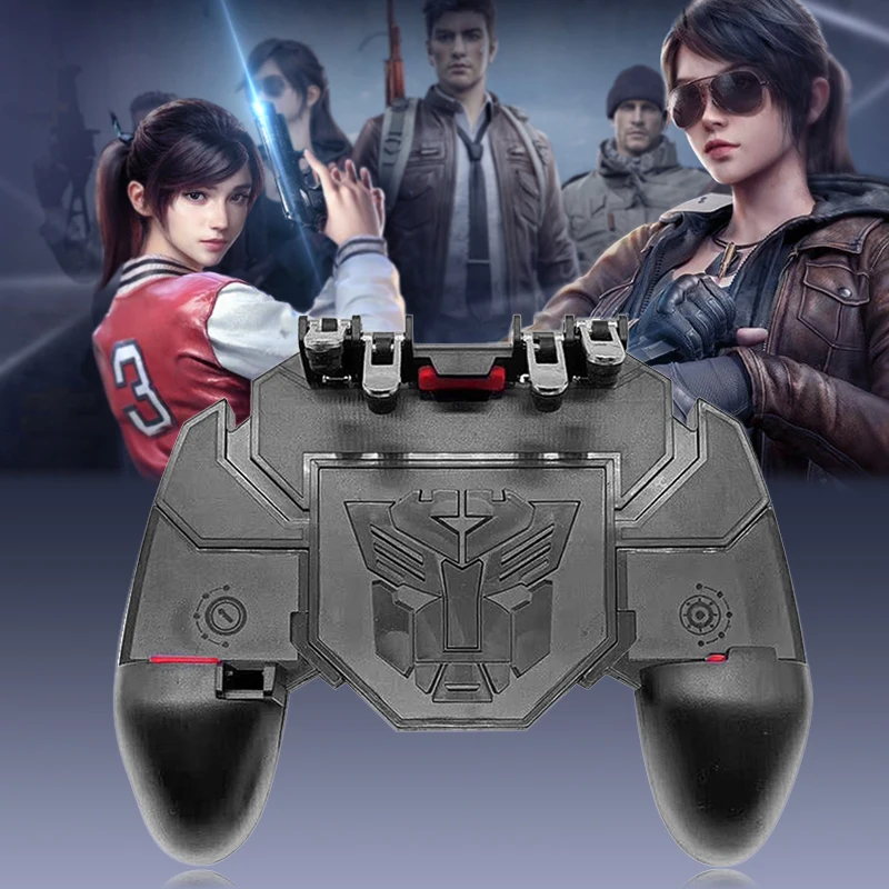 

Pubg Mobile Gamepad Controller for Xiaomi Samsung Iphone Ios 5.9 Inch Metal L1 R1 Trigger Gaming Game Controller Joystick Joypad