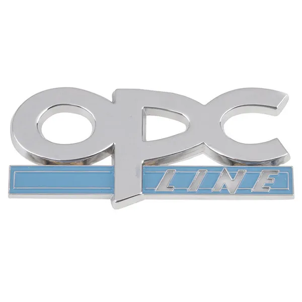 Универсальная Серебряная 3D opc Линия Логотип Adesivo внутренняя эмблема-наклейка на автомобиль значок наклейка для автомобиля авто аксессуары задний значок