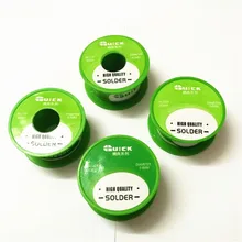 4 шт./партия Быстрый припой высокой чистоты 63/37 40 г 0,3 мм 0,4 мм 0,5 мм 0,6 мм паяльник ESD сварочные компоненты сварки