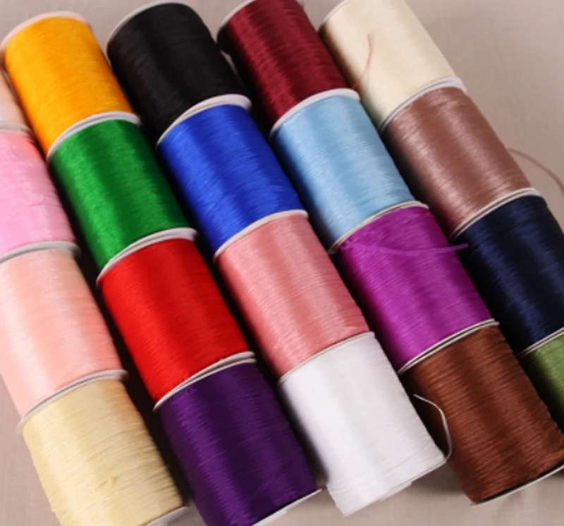 

1000yards lot 1/8 inch 3mm organzy ribbon strings for tag attaching black coffee white purple pink beige available