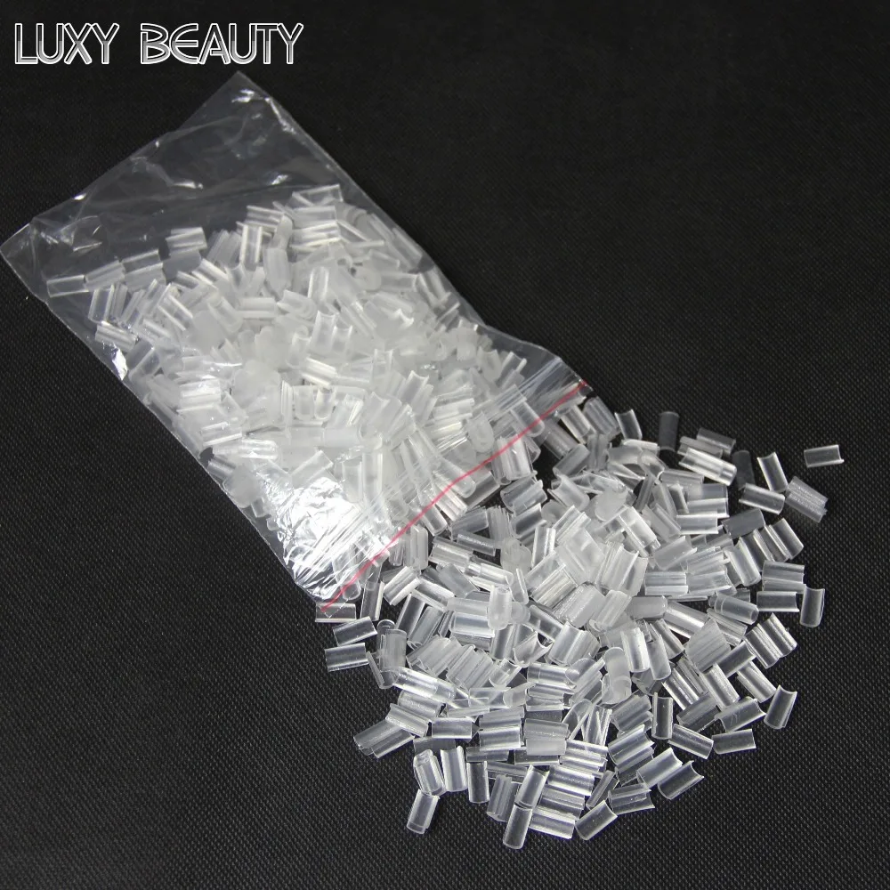 Strong Italian Nail Keratin Glue 100pcs/lot Clear Color Tot Fusion Super Glue Pre-Bonded Hair Extension/Keratin Hair Stick