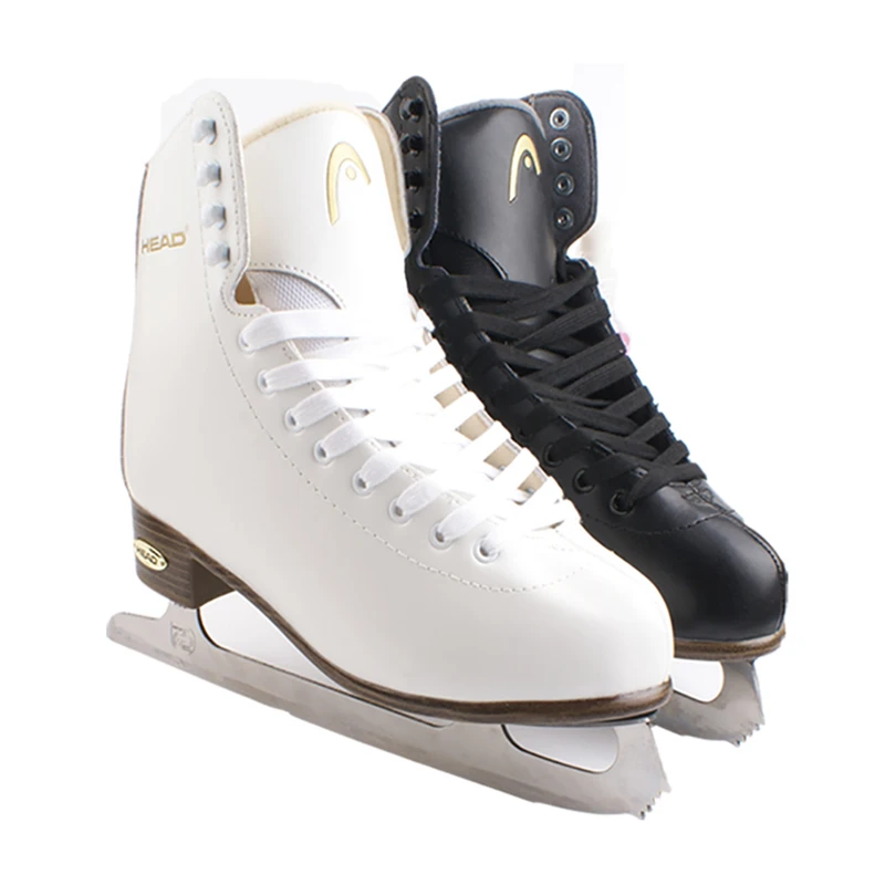 Adult Child Ice Skate Tricks Shoes Leather Ice Blade Skates Professional Flower Knife Ice Hockey Knife Real Ice Skating ID16