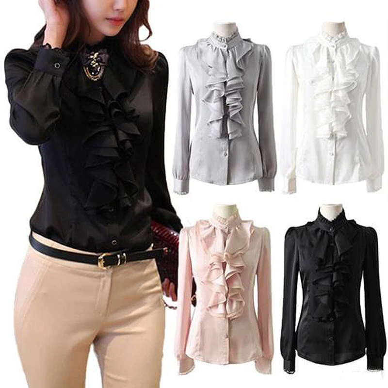 ruffle shirt women