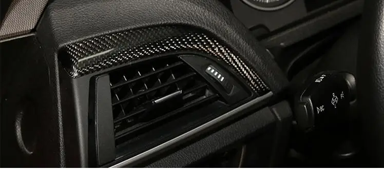 Car-styling Carbon Fiber Interier Dash Trim Cover
