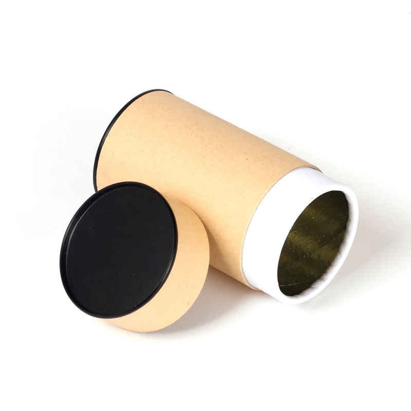 

Xin Jia Yi Packaging Round Tea Box Kraft Paper Wedding Favors Birthday Candy Cookies Christmas Party Suitcase Cans