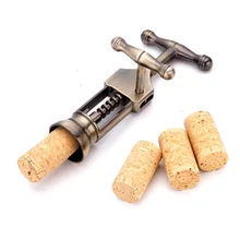 50 шт., легко открывалка для красного вина из цинкового сплава, штопор, открывалки для бутылок, пробковый съемник, открывалка для шампанского, барная посуда, аксессуары, ZA3472