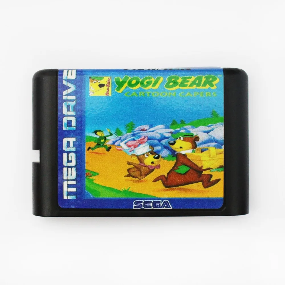 Медведь Йоги 16 бит MD карточная игра для Sega Mega Drive для Genesis