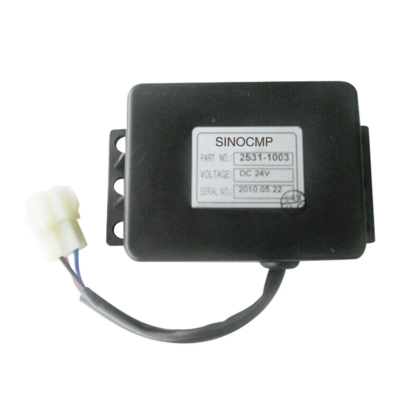 

DH225-7 wiper timer relay 2537-9008 for Daewoo Doosan excavator, 3 months warranty