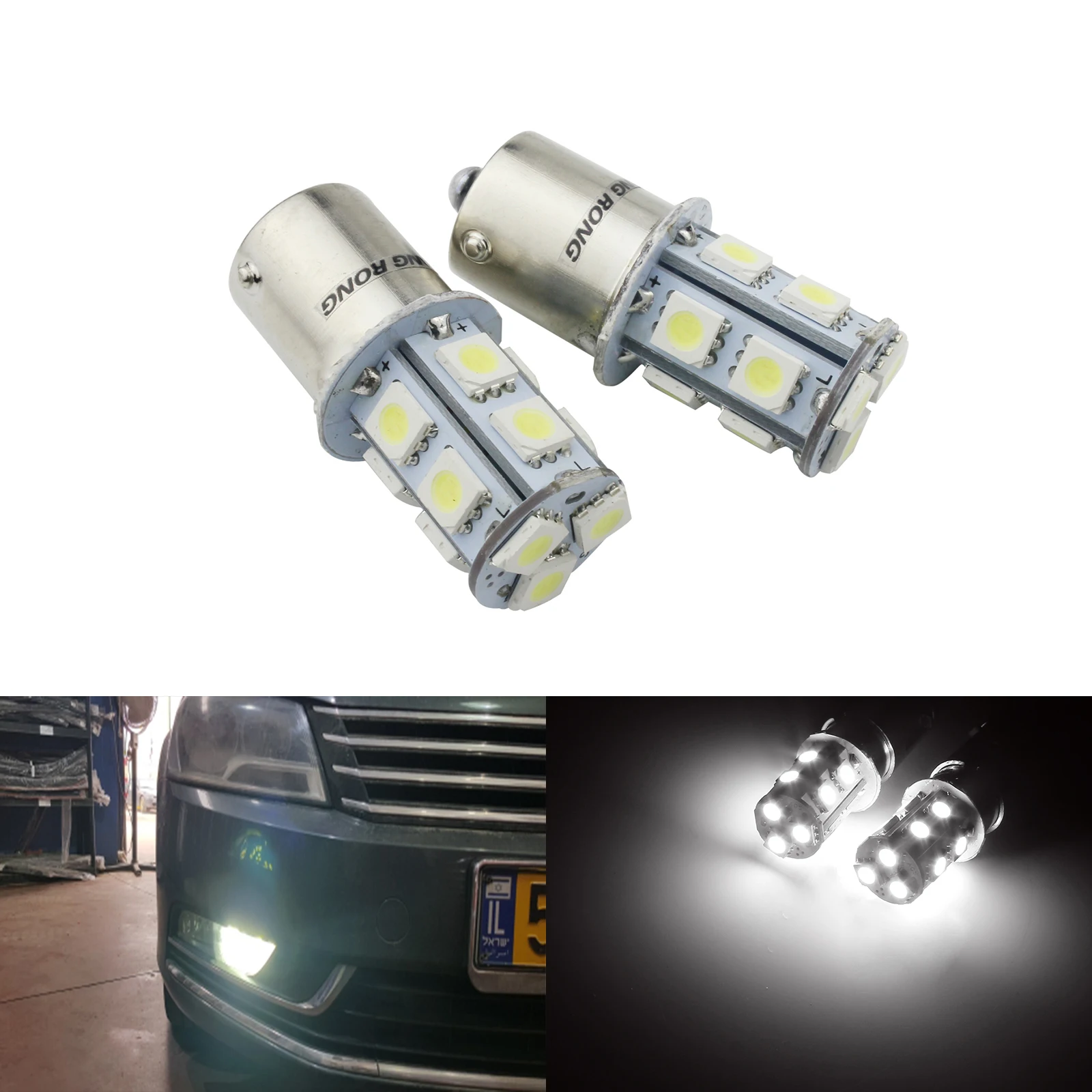 ANGRONG 10X BA15s R10w 1156 245 13 SMD светодиодные автомобильные лампы задние стоп сигналы