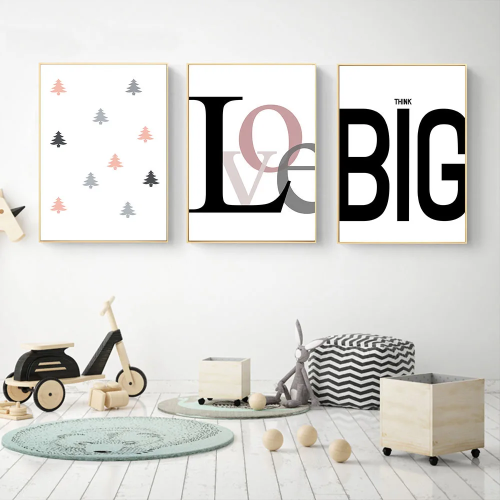 Baby-Nursery-Wall-Art-Canvas-Painting-Minimalist-Cartoon-Posters-Quotes-Prints-Decorative-Picture-Nordic-Kids-Bedroom (1)