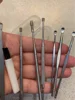 7pcs/set Ear Wax Pickers Cleaner Stainless Steel Earpick Wax Remover Curette Care Ear Pick Cleaner Ear Cleaner Spoon Clean Tool 5