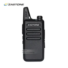 Zastone ZT-X6 UHF Mini Handheld Two Way Radio Communicator Long Range Walkie Talkies for Kids HF Transceiver Frequency Portable