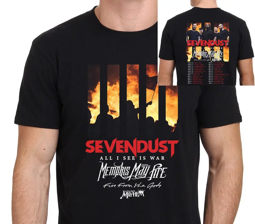 sevendust t shirts