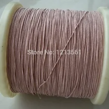 0.1x30strands,(20 м/катушка) шахтная антенна Litz провод, многожильный полиэфирный Шелковый конверт Плетеный многожильный провод