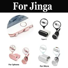 2 в 1 Micro Usb для зарядного устройства с Порты и разъёмы и разъем для наушников устройство для очищения от пыли для телефона Jinga Basco M500, 3g, с функцией A500 4g Storm Touch 4g старт Optim