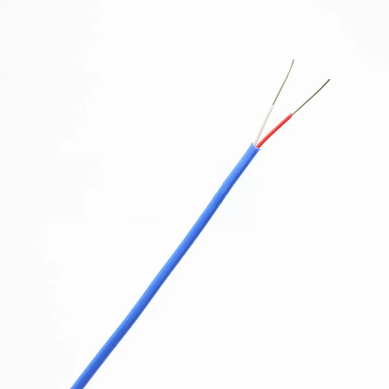 100 м K/T/J Тип тефлоновая термопара провода 2*0,3 мм - Цвет: K type