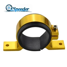 ESPEEDER алюминиевый 60 мм Автомобильный Топливный насос Монтажный кронштейн один фильтр зажим Колыбель Монтажный кронштейн зажим Колыбель топливный насос поддержка