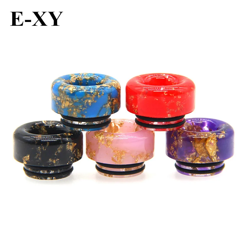 

E-XY Vape Atomizer 528 810 Drip Tip Compatible with Goon RDA 528 810 thread tanks Resin Mouthpiece e cigarette accessory 1PCS