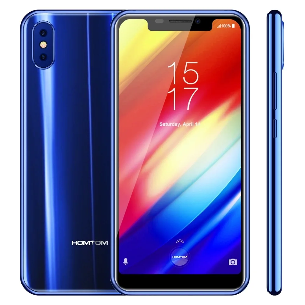 HOMTOM H10 4G мобильный телефон Android 8 1 4 Гб + 64 MTK6750T Octa Core Смартфон 3500 мАч уход за кожей