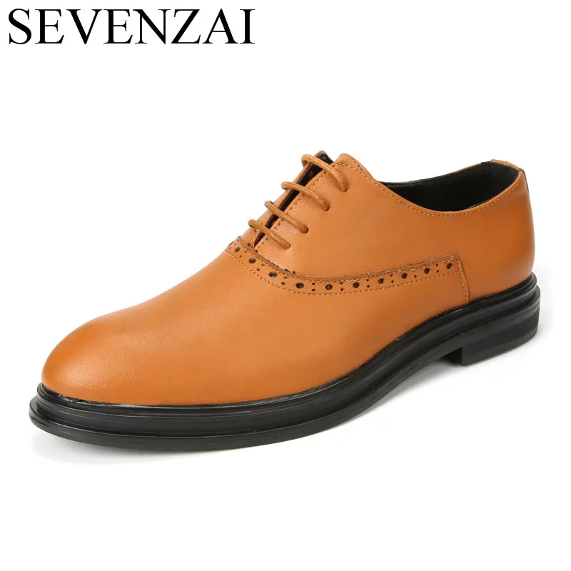 

italian mens formal dress leather moccasins male office luxury brand winter footwear fashion elegant brogue oxford shoes for men