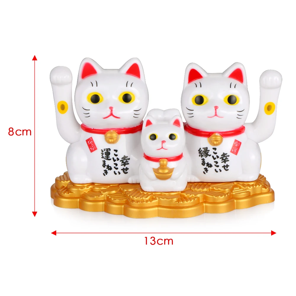 Автомобильные украшения ABS Lucky Cat украшение для салона автомобиля милая солнечная