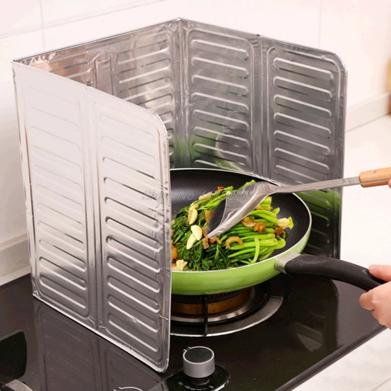 Алюминиевая фольга для кухни сковорода для приготовления пищи масло всплеск против брызговика защитный щит