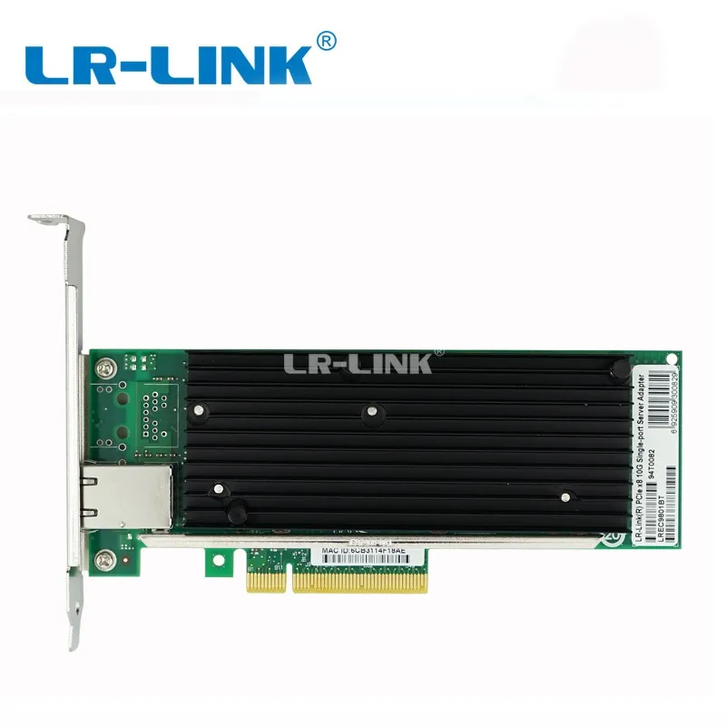LR-LINK 9801BT 10Gb Ethernet RJ45 Lan Card PCI-Express x8 Network Card Network Adapter Server NIC Compatible Intel X540-T1