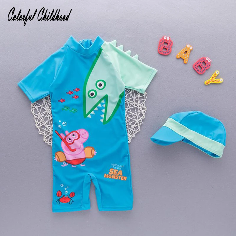 Kids Swimwear Boy/Girls Swimsuit Children bathing suit Summer Cartoon