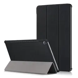 Авто Режим сна/Пробуждение Tri-fold Стенд чехол для huawei MediaPad M5 10,8 дюймов 10 pro CRM-AL09 CRM-W09 Tablet искусственная кожа Защитная крышка