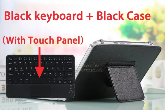 Универсальный беспроводной Bluetooth чехол для клавиатуры Universa Bluetooth клавиатура с тачпадом чехол для chuwi HI10 10," планшет+ 2 подарка - Цвет: Options 8